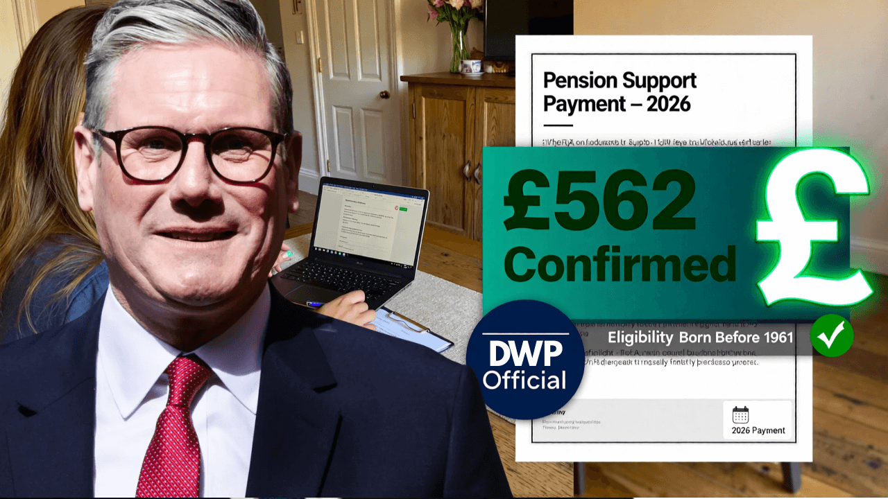 £562 DWP Officially Payment Approved – Pensioners Born Before 1961 to Receive New Support