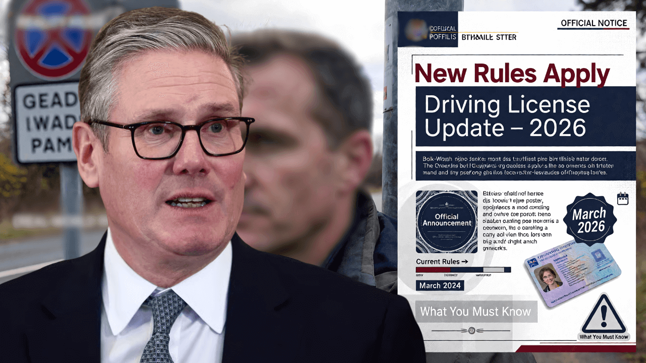 New UK Driving Licence Rules for Over‑65s Start March 2026 – What to Know