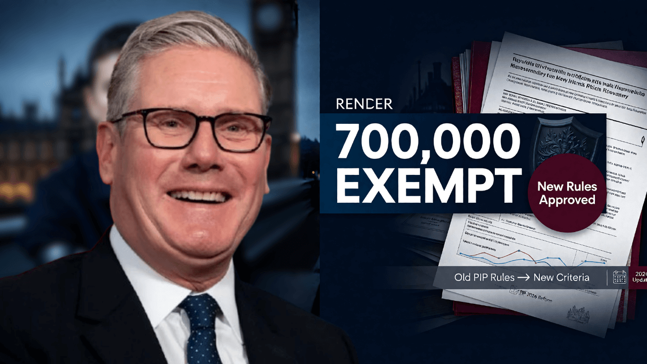UK Disability Benefits Overhaul: Starmer’s New PIP Rules to Exempt 700,000 People