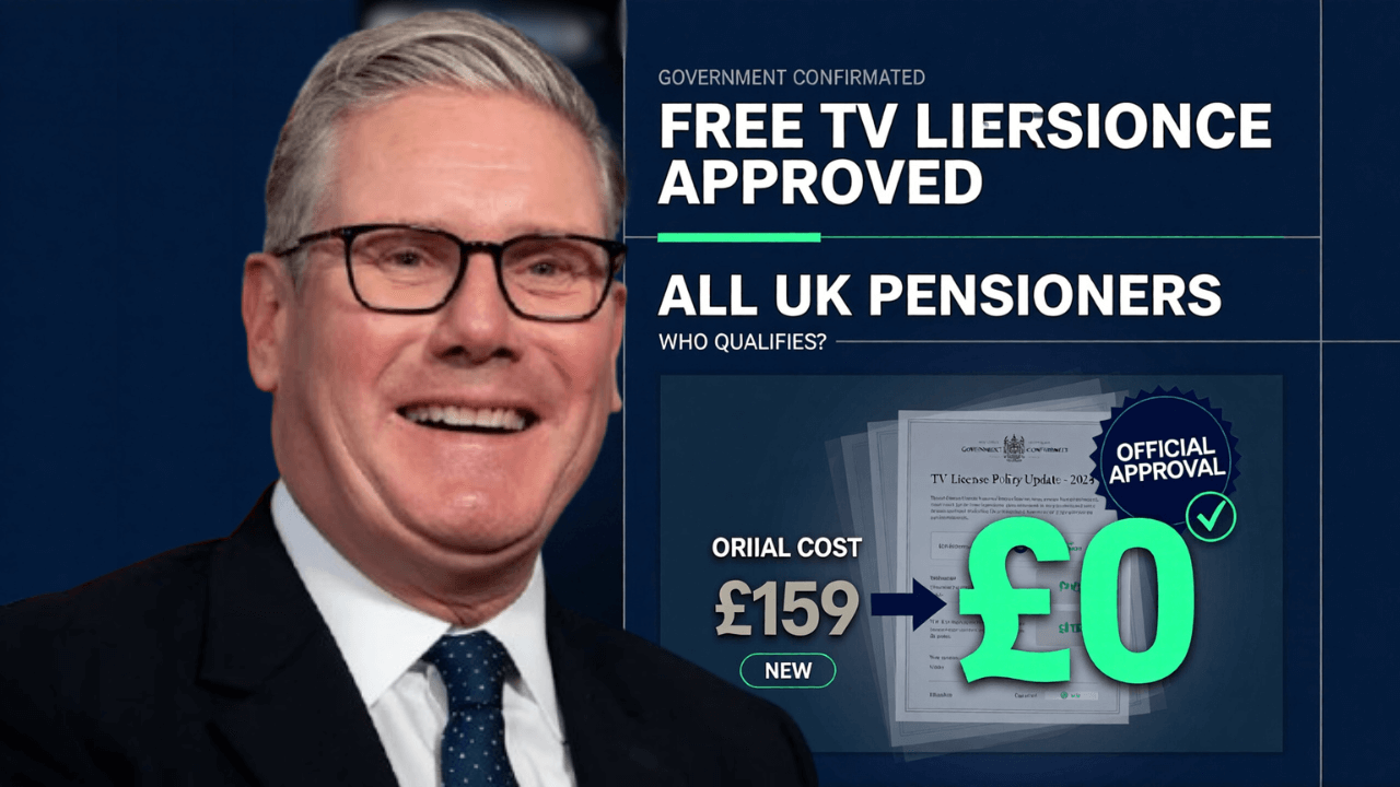 All UK Pensioners Get Free TV Licence — Government Officially Approves