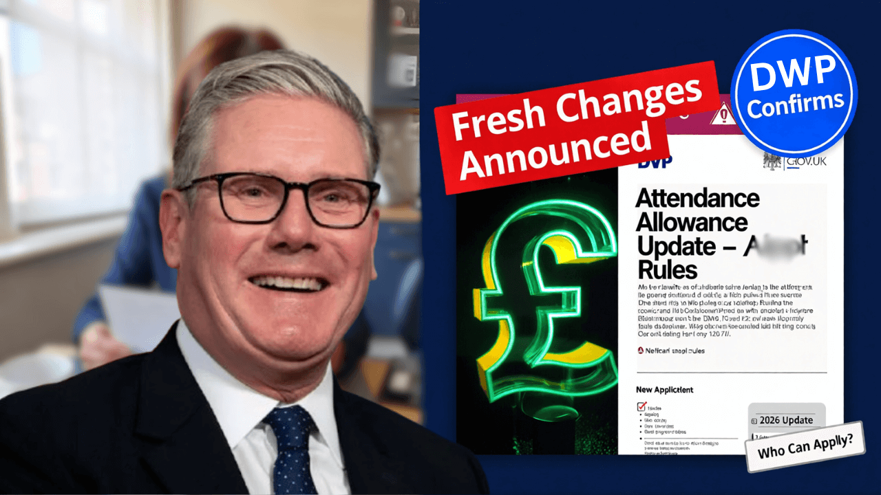 DWP Issues New Attendance Allowance Update for Pensioners Applying Now