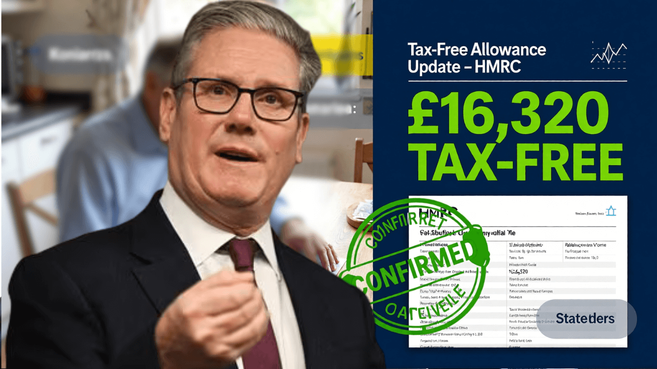 HMRC Confirms £16,320 Tax‑Free Allowance for State Pensioners