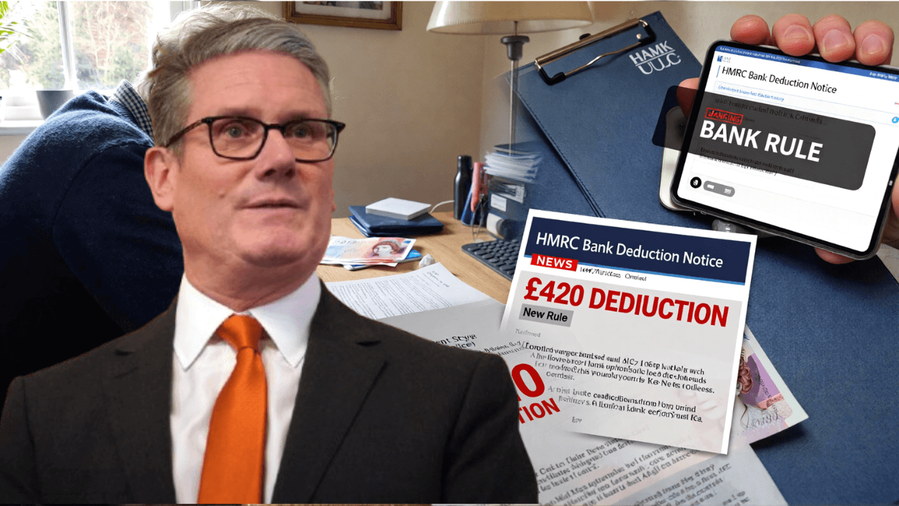 HMRC Officially Confirms £420 Bank Deduction for UK Pensioners – New Rule Starts 9 March