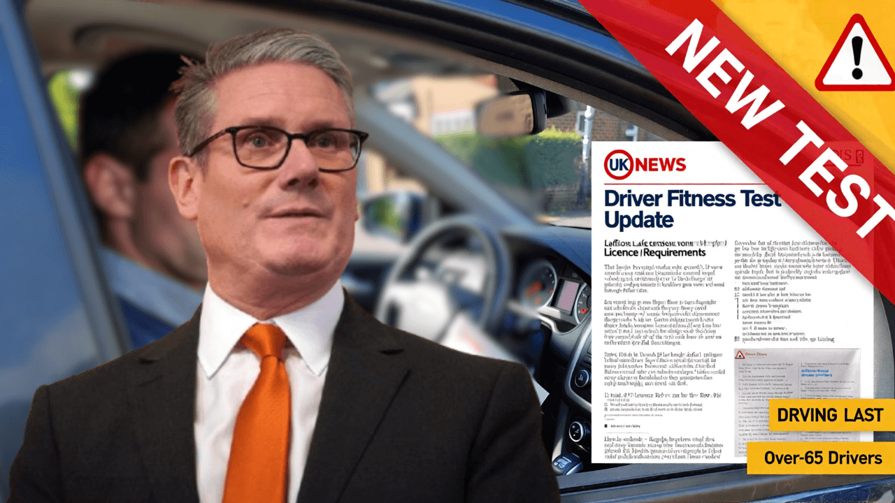 Licence at Risk as New Driving Test for Over‑65s Is Confirmed