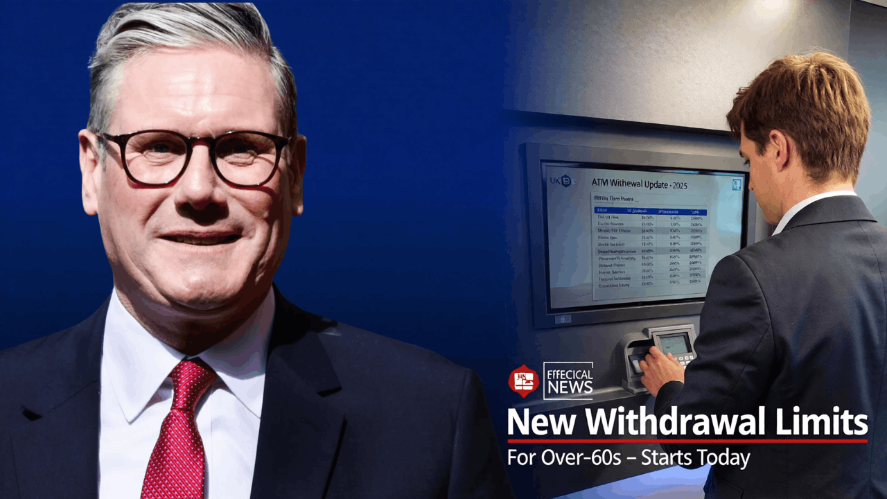 UK Banks Officially Confirm New Withdrawal Limits for Over‑60s – Changes Start Today